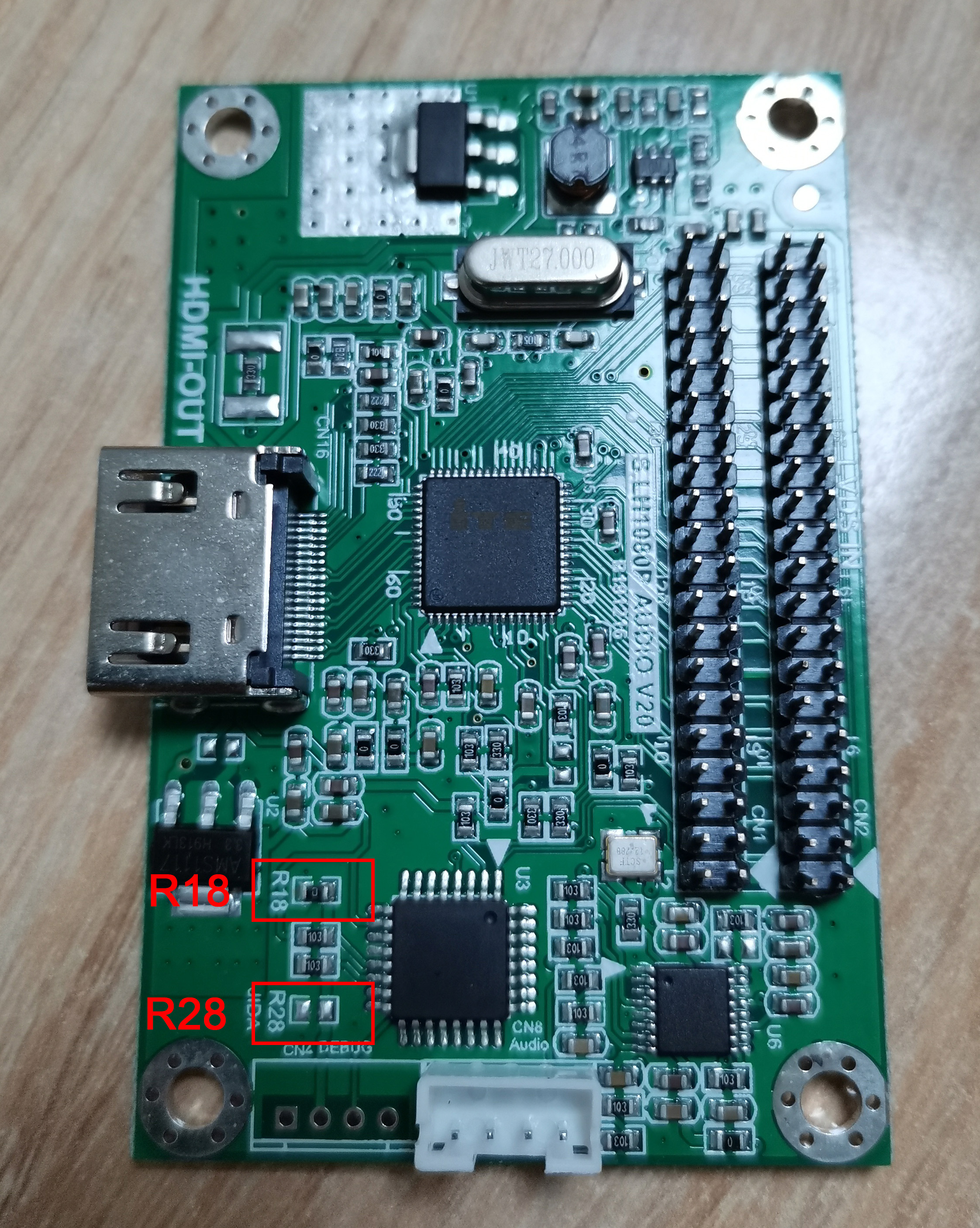 File:LVDS to HDMI Board (New Version).jpg - Geekworm Wiki