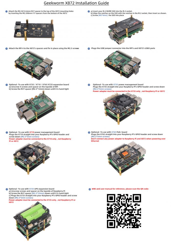 X872 Installation Guide