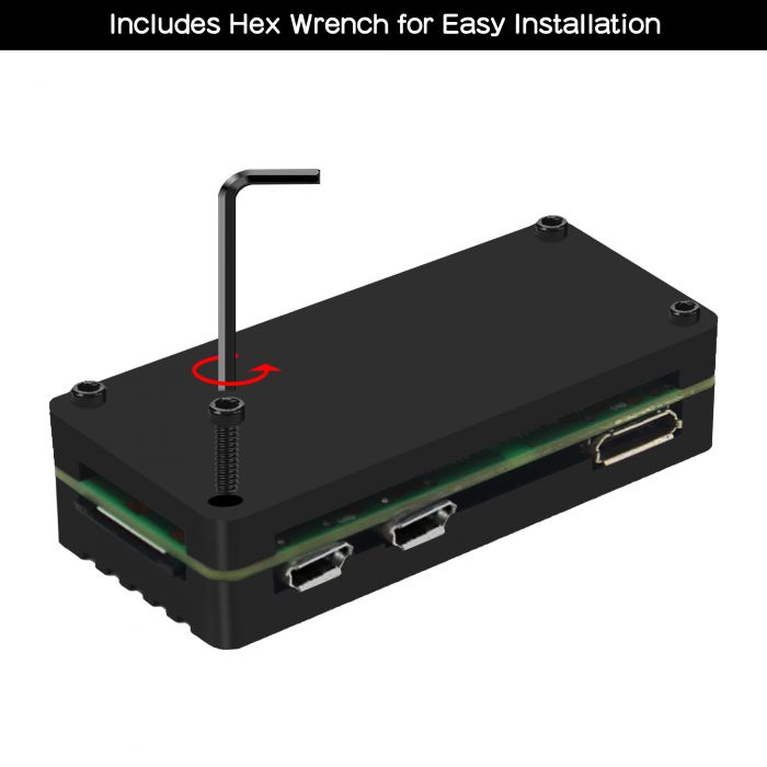 Raspberry Pi Zero 2W Case-2W01
