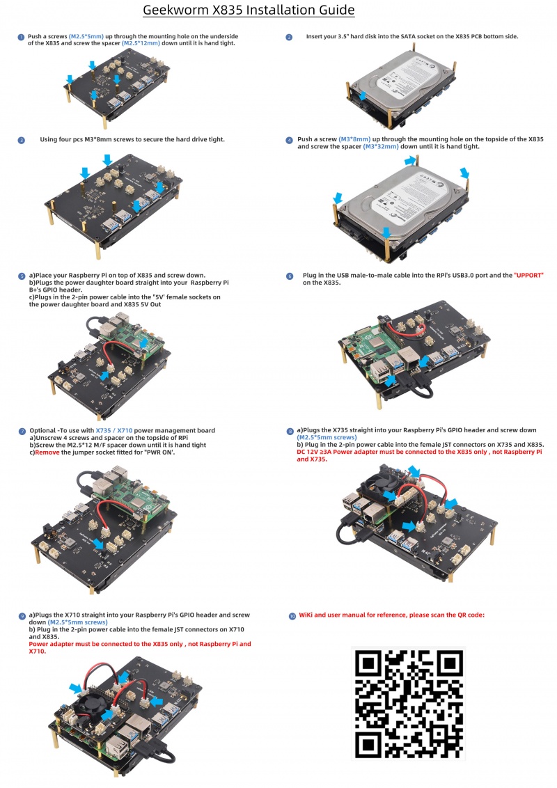 X835 Installation Guide