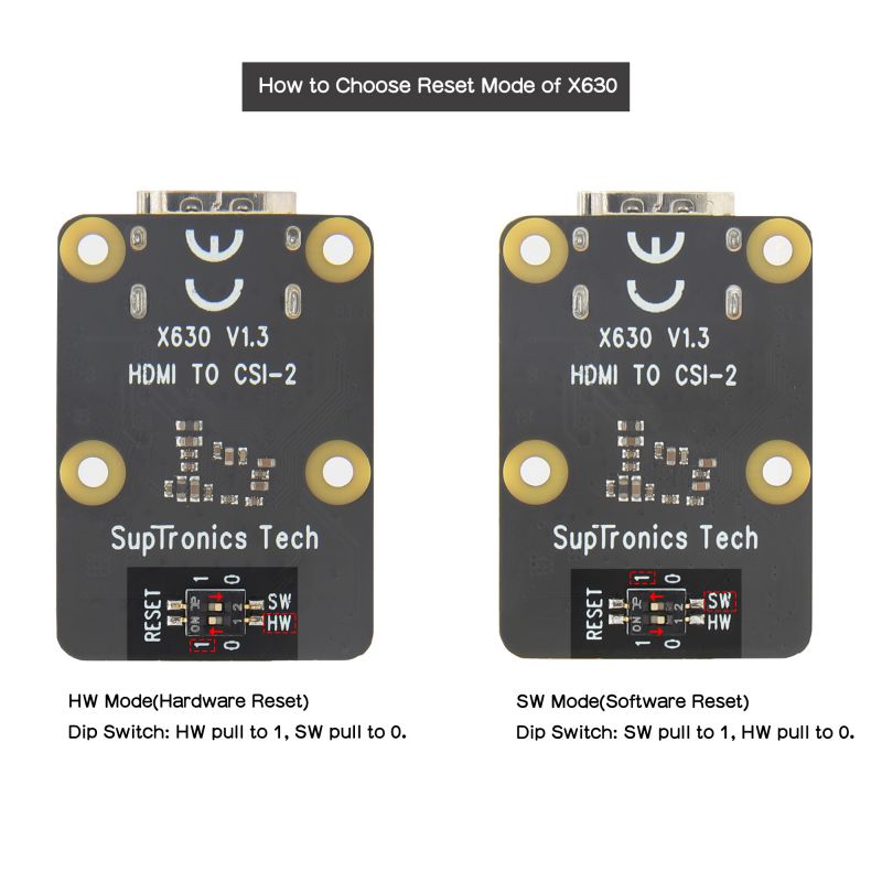 X630 dip switch setting