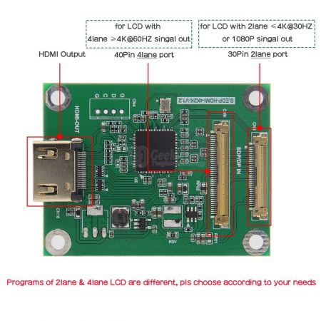 EDP to HDMI Adapter - Geekworm Wiki