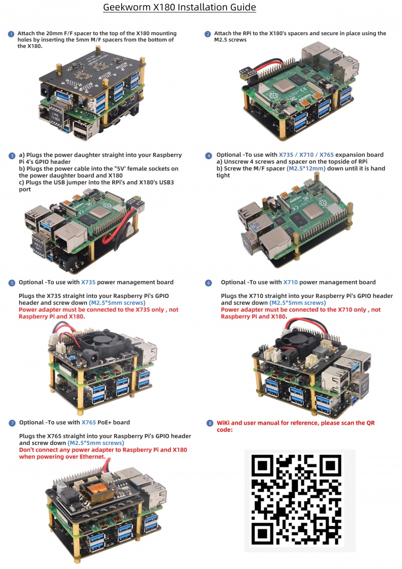 X180 Installation Guide