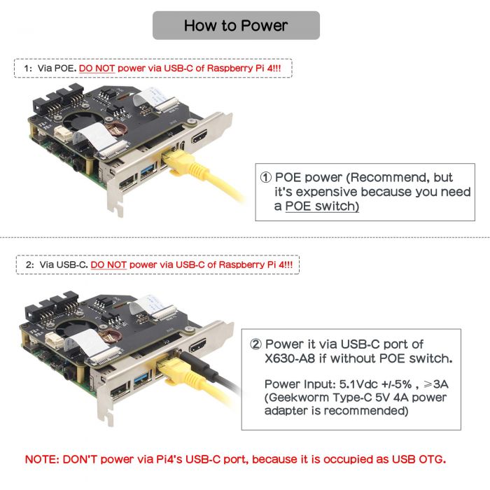 How to Power PiKVM-A8